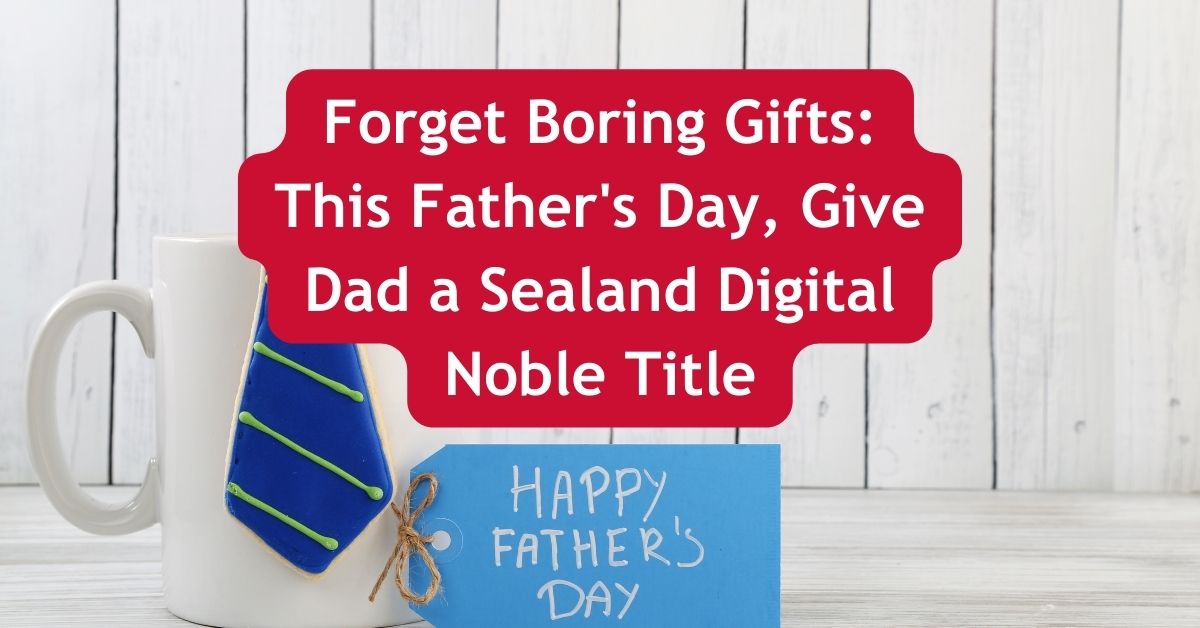 Boring Gifts This Father's Day, Give Dad a Sealand Digital Nob