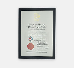 Titre Noble de Sir & Dame (Chevalier) pour Couples