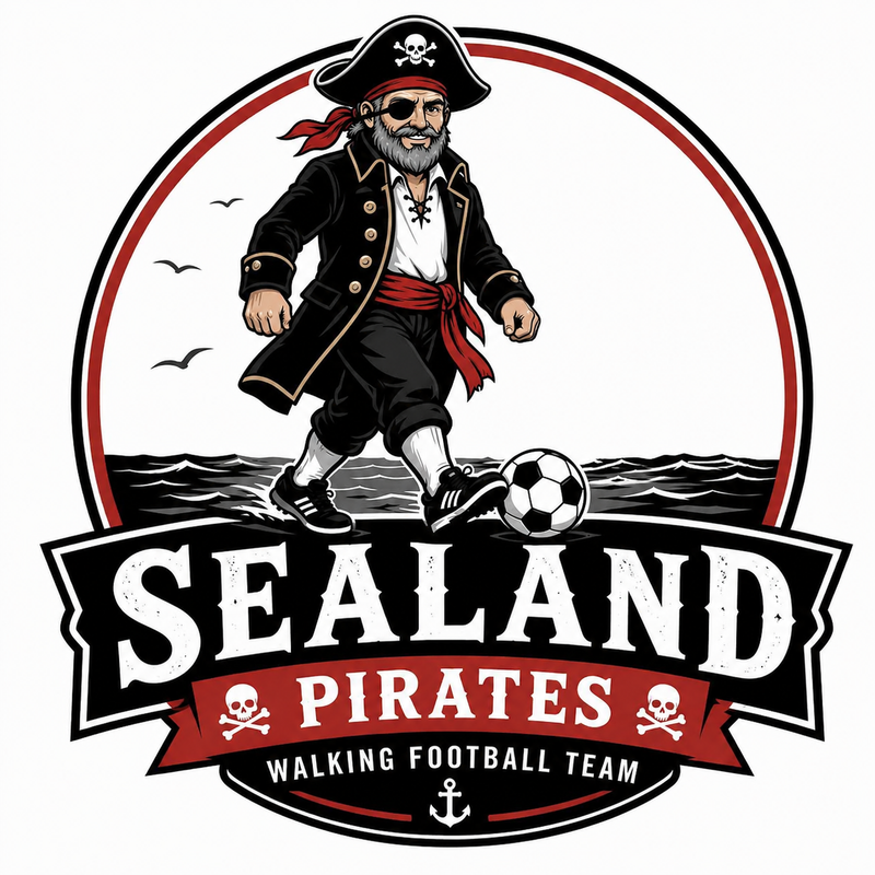 Sealand Pirates Walking Football Squads Impress in Inter-Nations Tournament in Barnsley