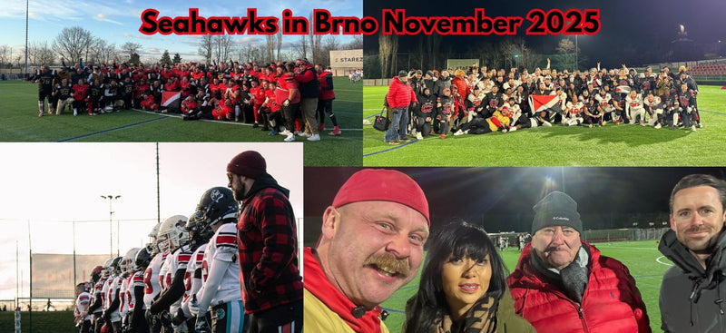 Sealand Seahawks in Brno: Three Teams, One Day, One Very Cold Field...