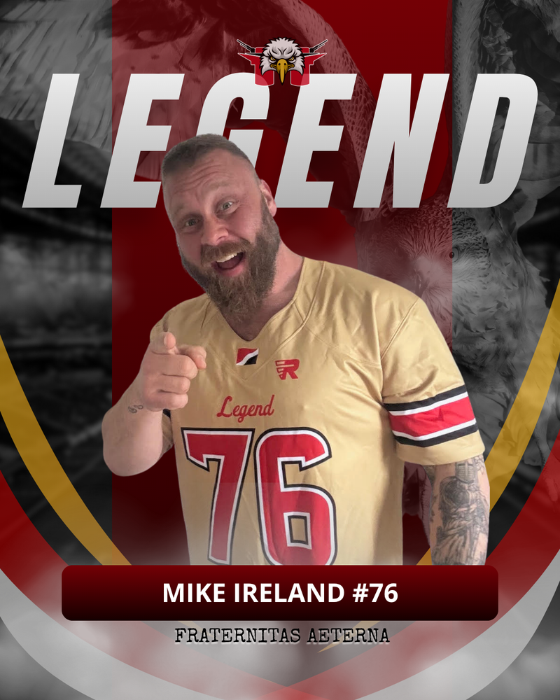 Sealand Seahawk Legend - Mike 'Dad' Ireland.