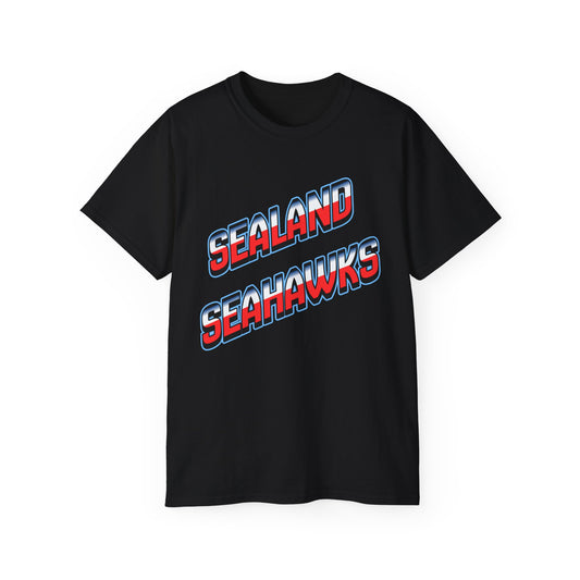 Seahawks 80's graphic wording T-shirt
