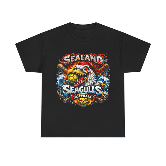 Sealand Seagulls Softball Team Tee