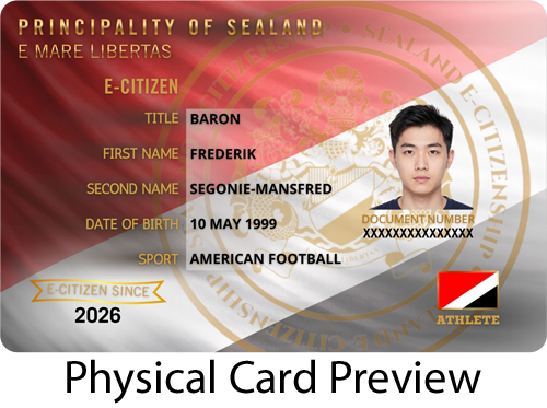 Sealand 전자 시민이 되세요