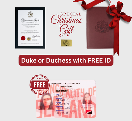 Coffret de Noël pour Duc ou Duchesse 🎁Cadeau avec une ID gratuite