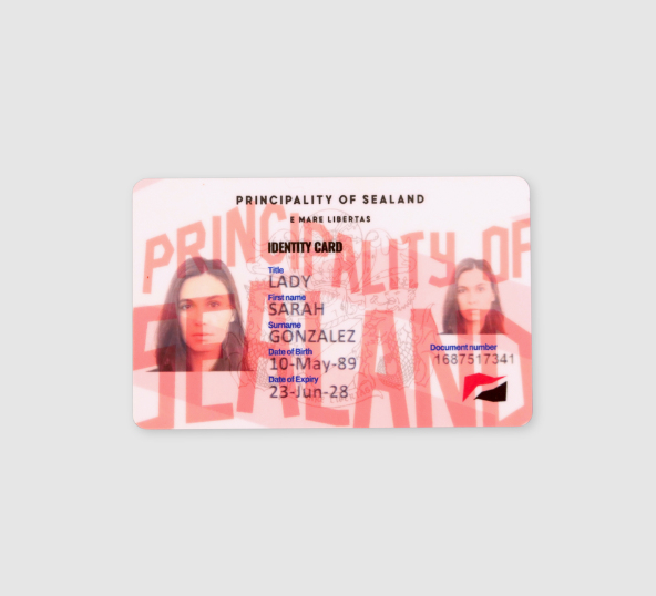 New Sealand Identity Card