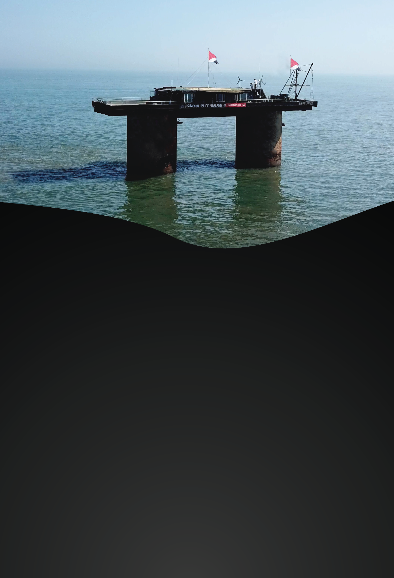 Sealand Official Fürstentum Sealand Principality of Sealand